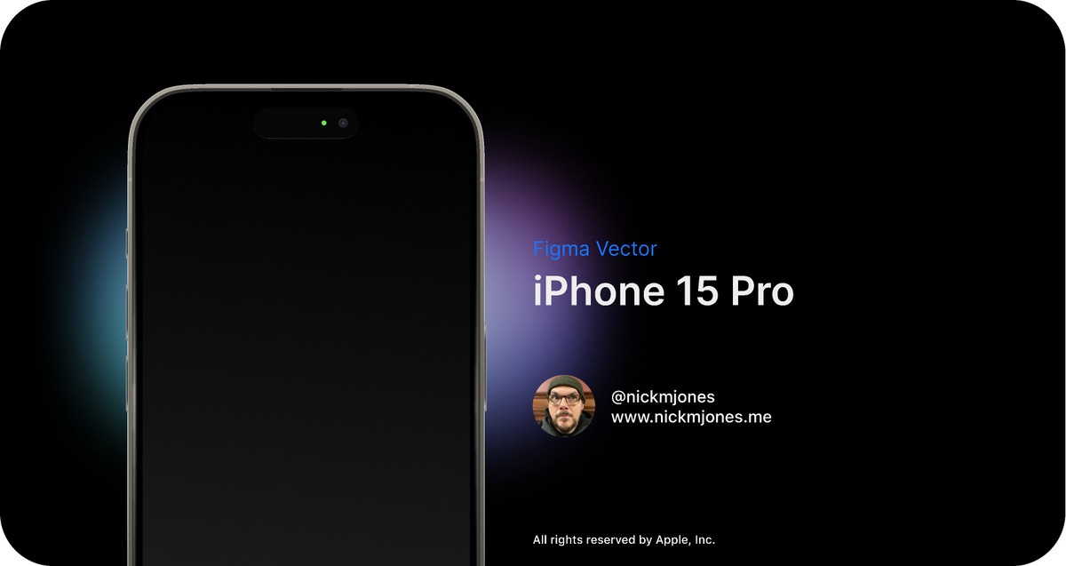 iPhone 15 Vector